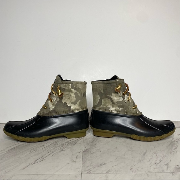 Sperry Saltwater Camo Waterproof Duck Boot 8 - Picture 7 of 16